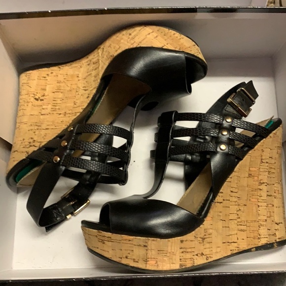 Aldo cork wedges - Picture 1 of 7